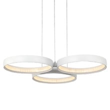 Fallon Steel LED 3 Light Pendant
